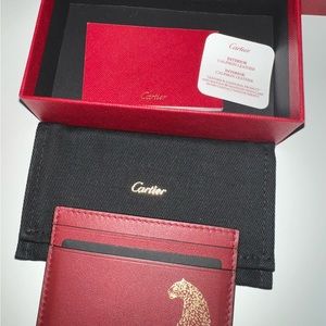 Cartier cardholder 4 slots